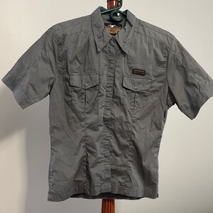 Harley-Davidson Women’s Charcoal Button Down Shirt
